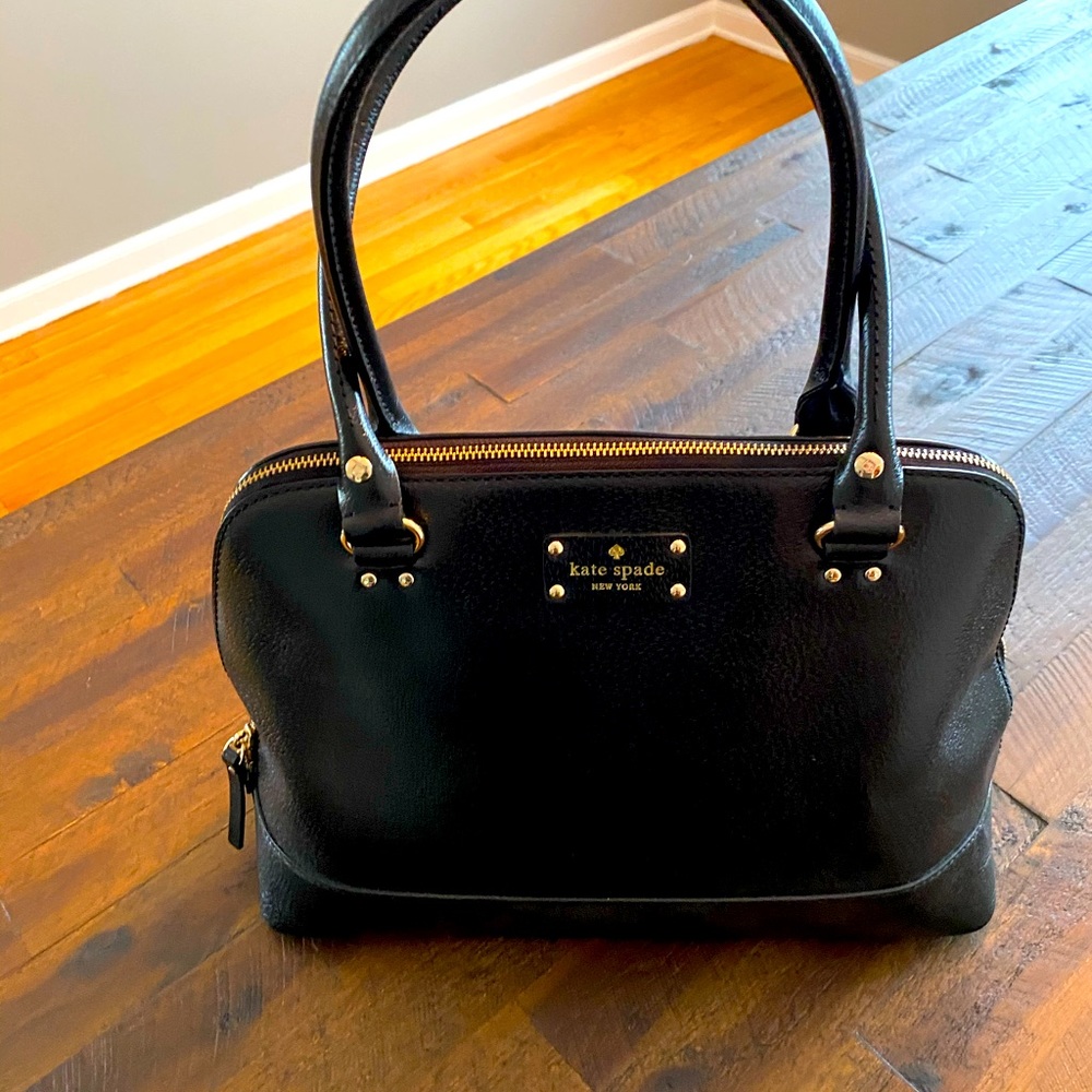 Kate Spade New York black large dome bag almost nw